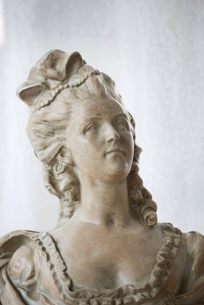 15.5x11.5x25.5" Henrietta Bust Statue