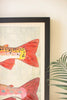 Framed Painting of Two Fish