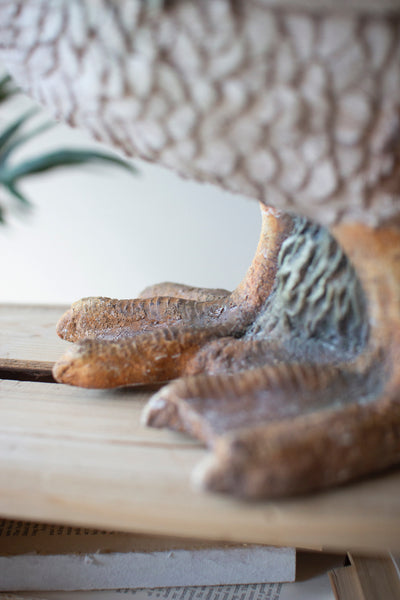 Faux Concrete Duck / Head Up