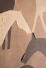 Framed Five Horses Painting