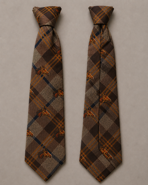 Rodeo Quincy Heritage Plaid Tie