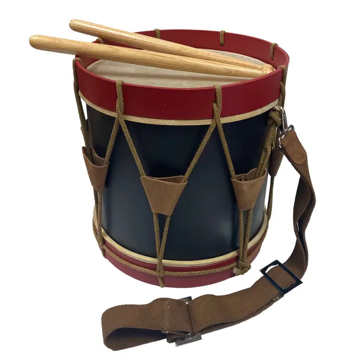 16" Civil-Revolutionary War Wooden Marching Drum