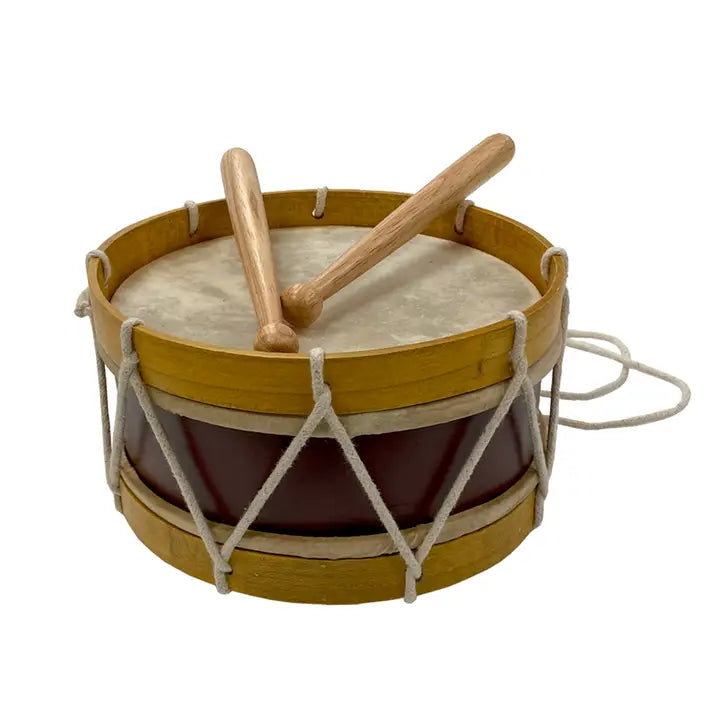 7-1/2" Civil-Revolutionary War Marching Drum & Drum Sticks