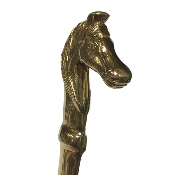 6-1/4" Solid Polished Brass Horse Head Letter Opener