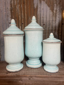 Light Blue Urn