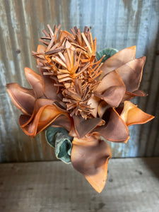 Burnt Orange Botanica Flower