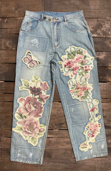 Jaded Gypsy Floral Dreams Jeans