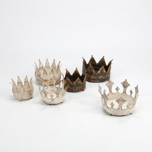 Crown, 6 Options, Metal, 7", 10"