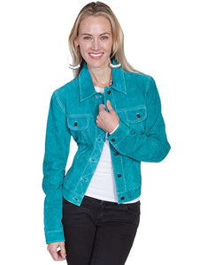 Scully Suede Jean Jacket in Three Colors