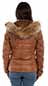 Scully Quilted Winter Jacket With Faux Fur Collar
