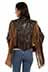 Scully Brown and Tan Fringe Jacket With Stud Accents