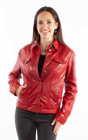 Scully Vintage Finish Leather Jacket 2 Color Options