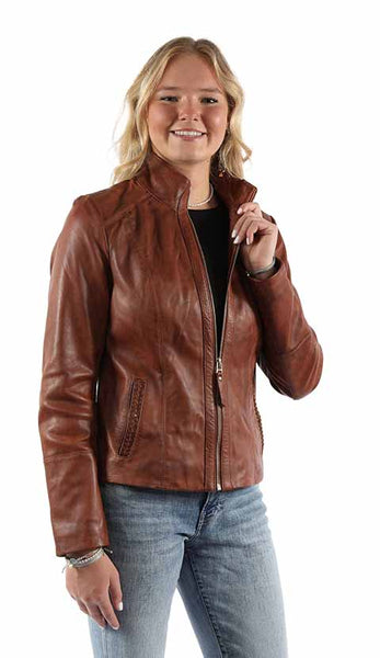 Scully Lightweight Leather Jacket in Five Colors