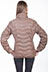 Scully Ribbed Leather Winter Coat With Zipper