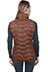Scully Ribbed Leather Vest With Zipper