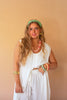 Sleeveless Split-Front Tunic / Cotton