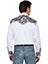 Scully Men's Floral Tooled Embroidered Two-Tone Legend Shirt EIGHTEEN colors