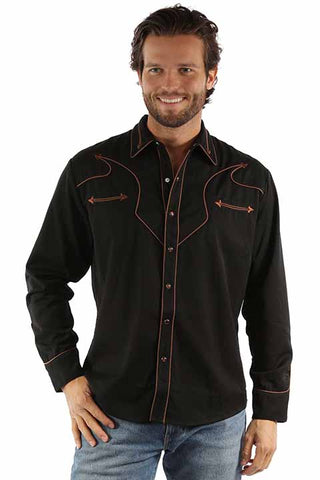 Scully Men's Vintage Western Shirt in Four Colors