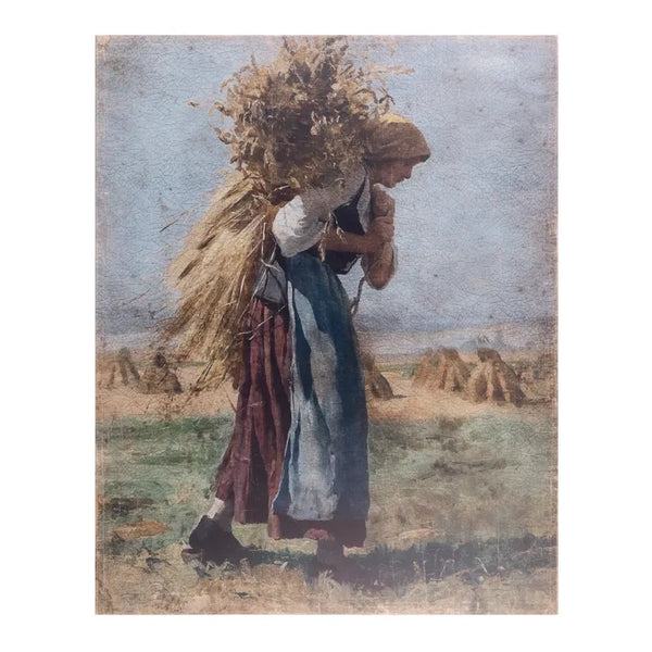 Blessed Harvest Gallery Wrapped Aged Print