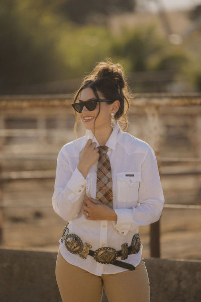 Rodeo Quincy Heritage Plaid Tie