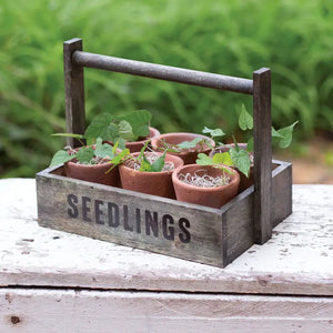 plant pot caddy Seedling Pots Caddy