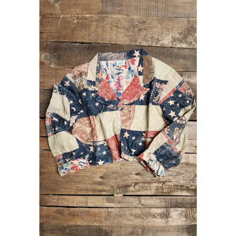 Jaded Gypsy Stars and Stripes Forever Jacket