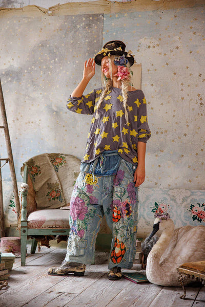 Magnolia Pearl Star Appliqué Viggo Tee