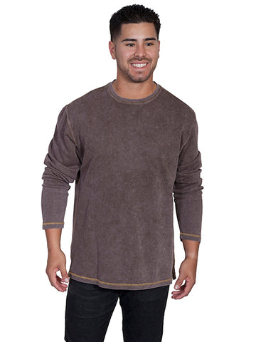 Scully Men's Beefy Cotton Ribbed Shirt in Five Colors