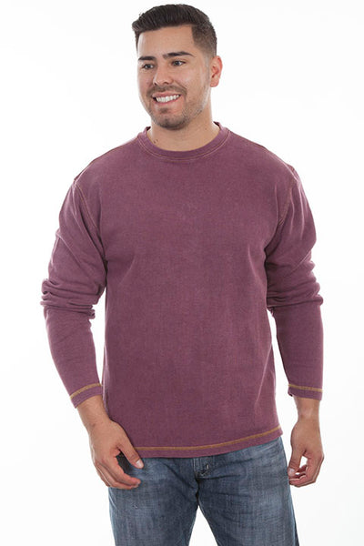 Scully Men's Beefy Cotton Ribbed Shirt in Five Colors