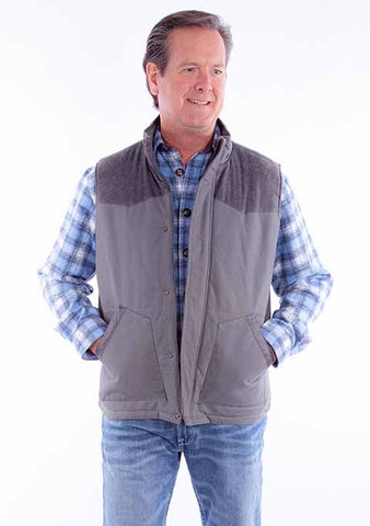 Scully Men's Canvas Vest in Two Colors
