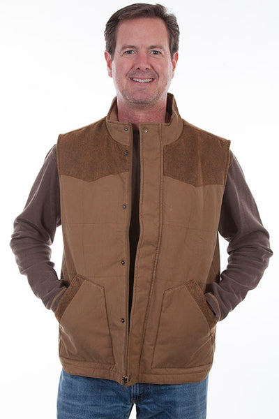 Scully Men's Canvas Vest in Two Colors