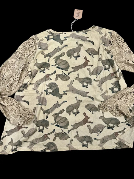 A Rare Bird Shop Petal Hop Bunny Top