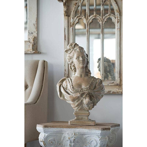 15.5x11.5x25.5" Henrietta Bust Statue