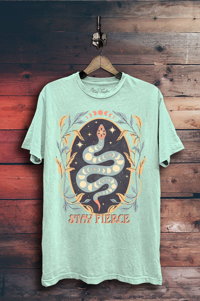 Stay Fierce Graphic Top