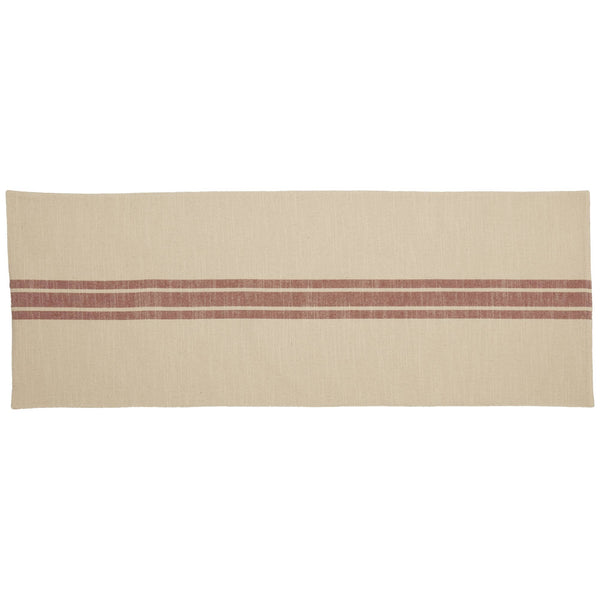 Market Place Red Stripe Runner 36Lx13W