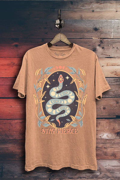 Stay Fierce Graphic Top