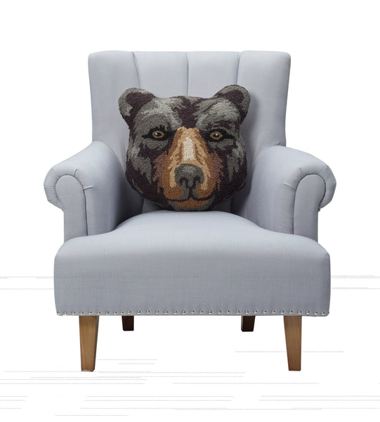 Shaped Black Bear Hook Pillow