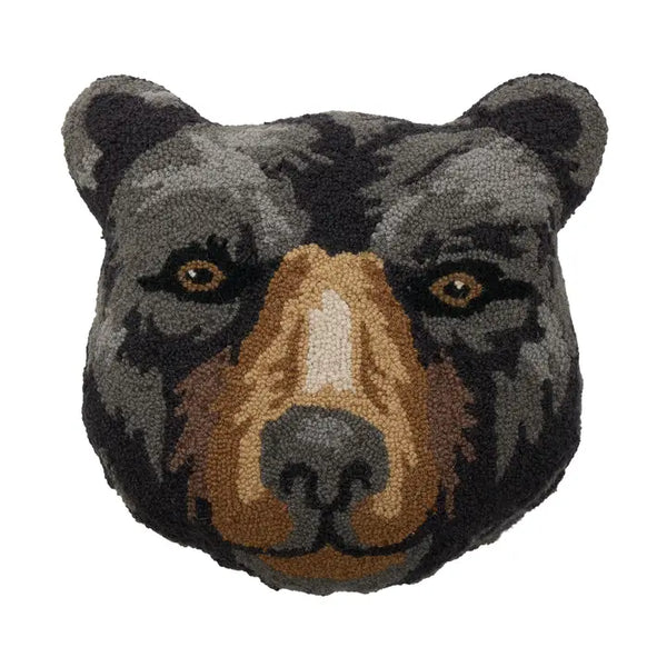 Shaped Black Bear Hook Pillow
