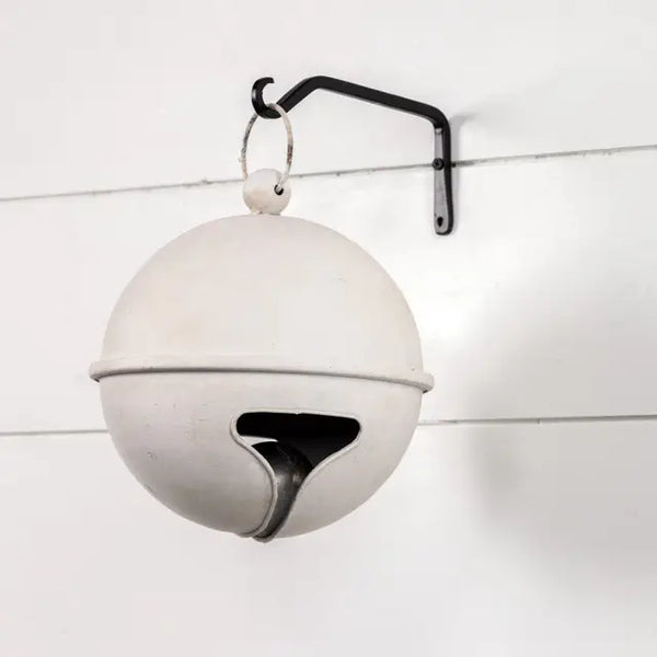 8.25" White Sleigh Bell