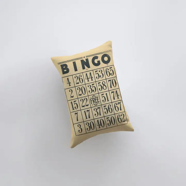 Vintage Bingo | 12x18 Pillow