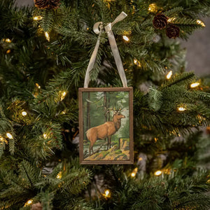 Buck in the Woods Paint By Number Ornament