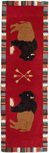 Buffalo - Hooked Wool Rug