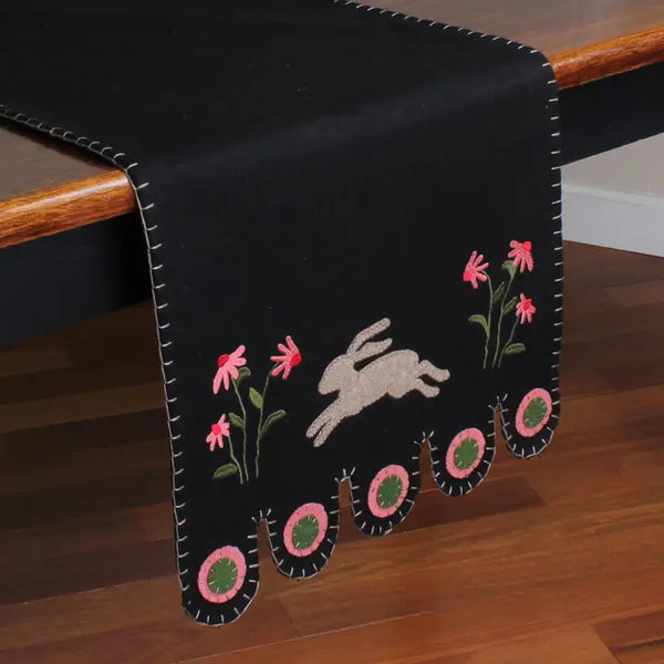 Primitive Bunny Table Runner