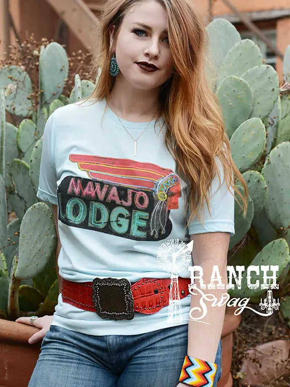 Navajo Lodge Graphic T-Shirt