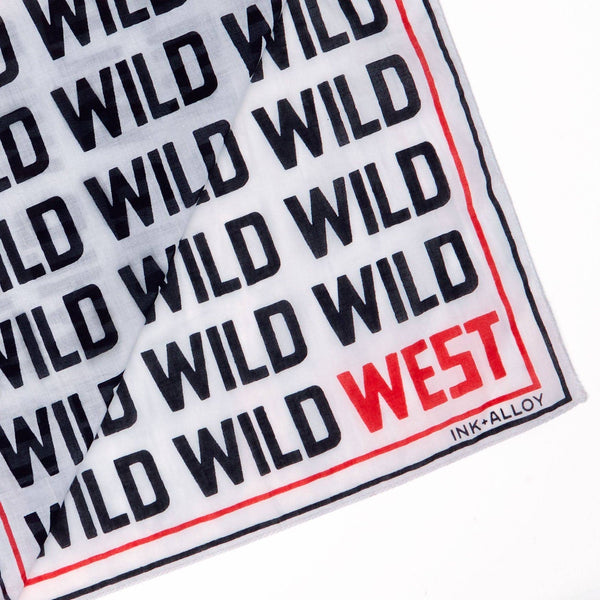 Carson Wild West Print Scarf 21x21 Wholesale