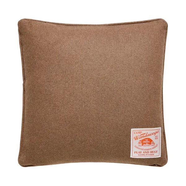 Camp Wandawega Hunting Dog Embroidered Pillow