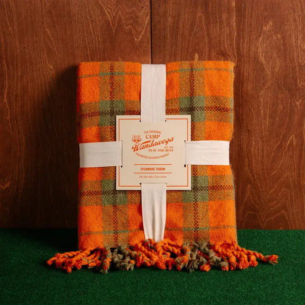 Camp Wandawega Sycamore Throw Blanket - Camp W