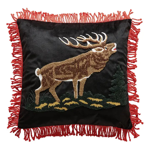 Camp Wandawega Elk Pillow - Camp W