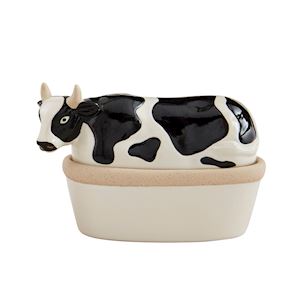 Cow Lidded Dish