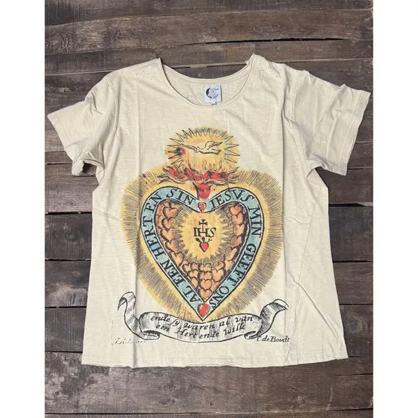 Jaded Gypsy Moon Dance Tee - Divine Heart